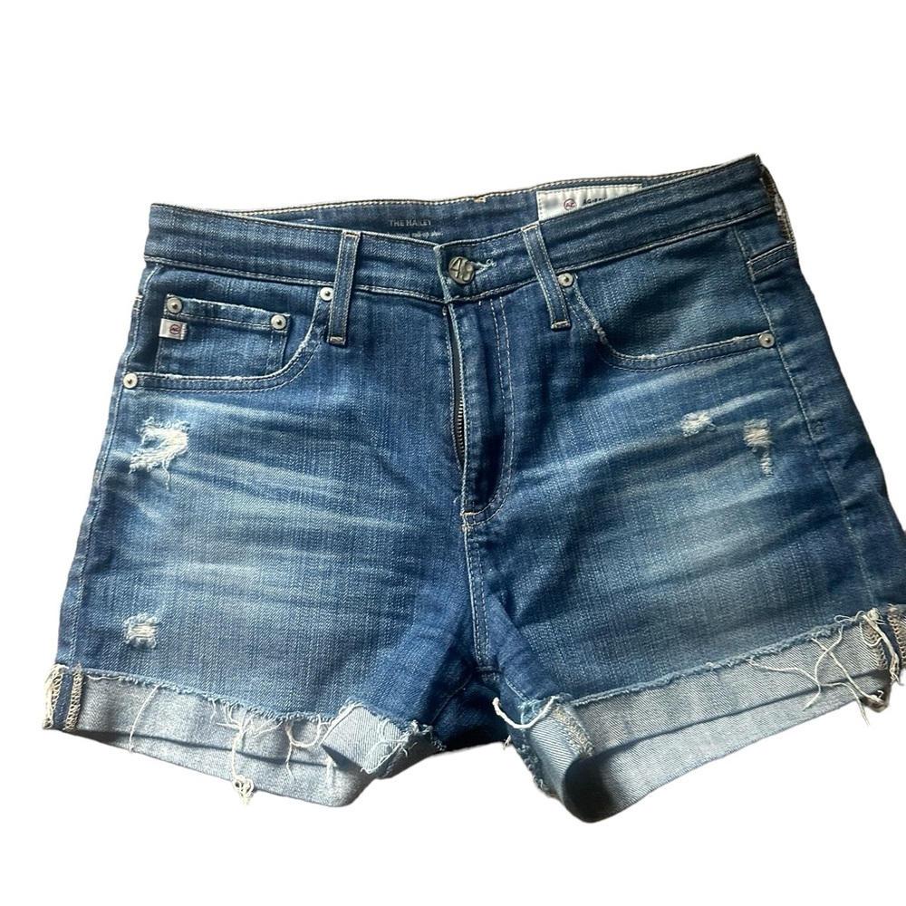 AG EX Boyfriend roll-up jean, short size 26